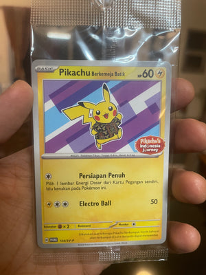 2024 Pikachu Batik 154/SV-P Promo (Sealed)