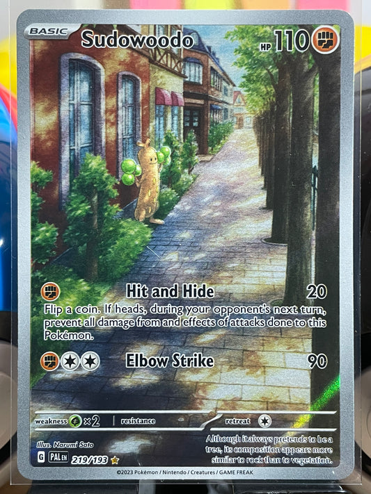 2023 Sudowoodo #219 Paldea Evolved