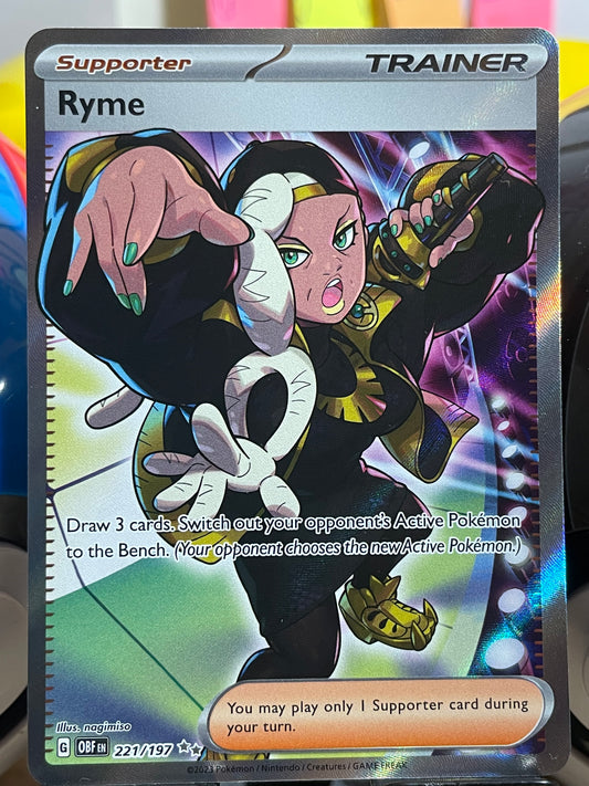 2024 Ryme #221 Obsidian Flames