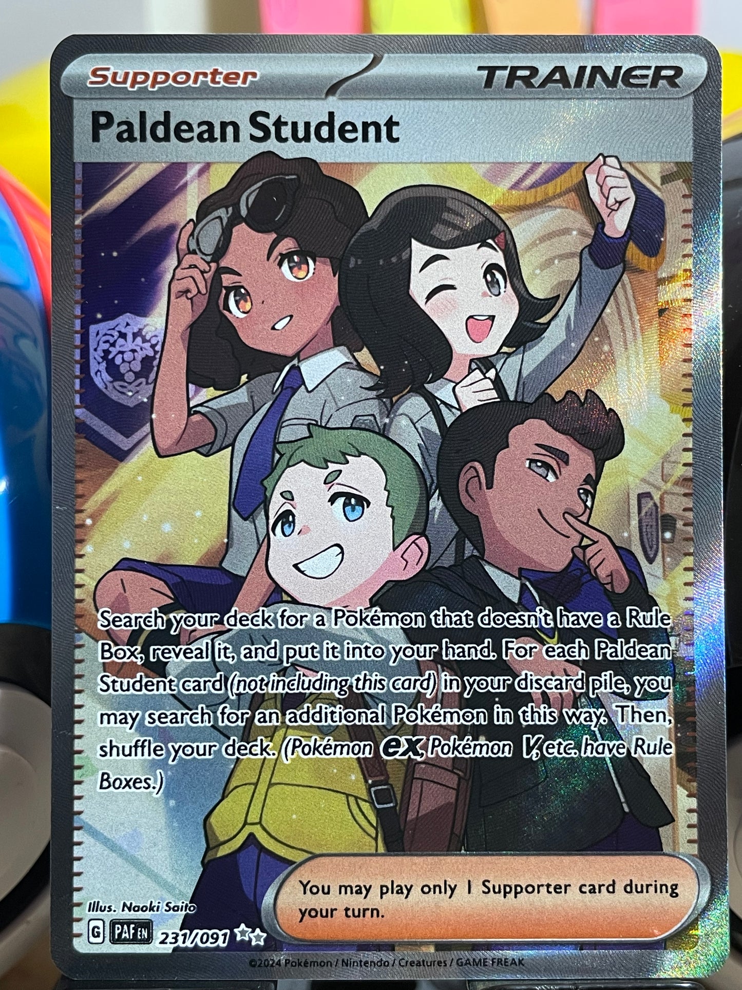2024 Paldean Student #231 Padean Fates