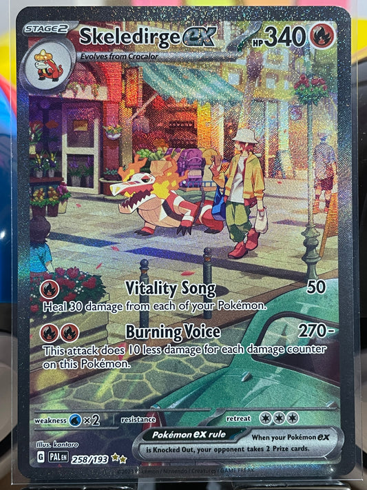 2023 Skeledirge ex #258 Paldea Evolved
