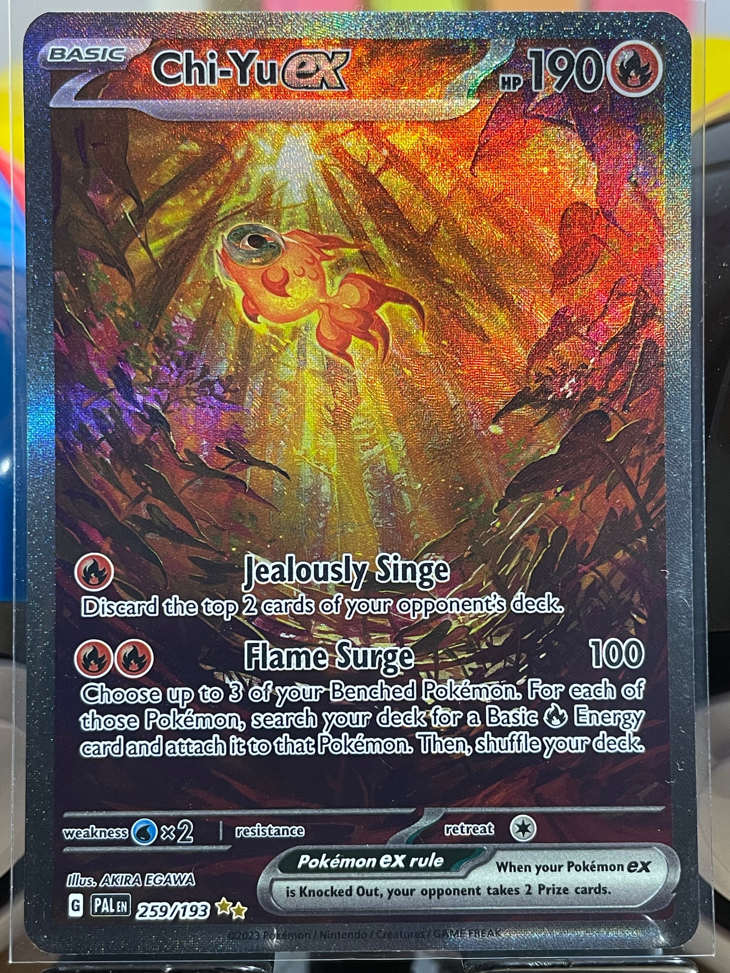 2023 Chi-Yu ex #259 Paldea Evolved