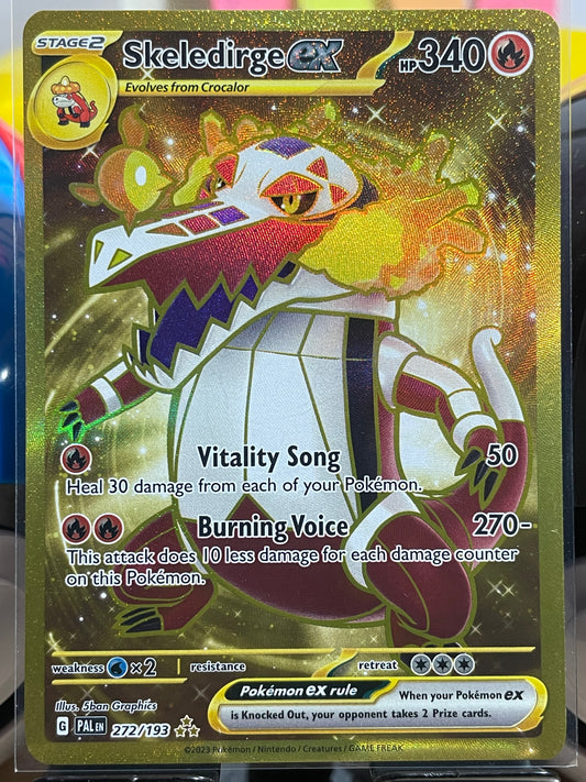 2023 Skeledirge ex #272 Paldea Evolved