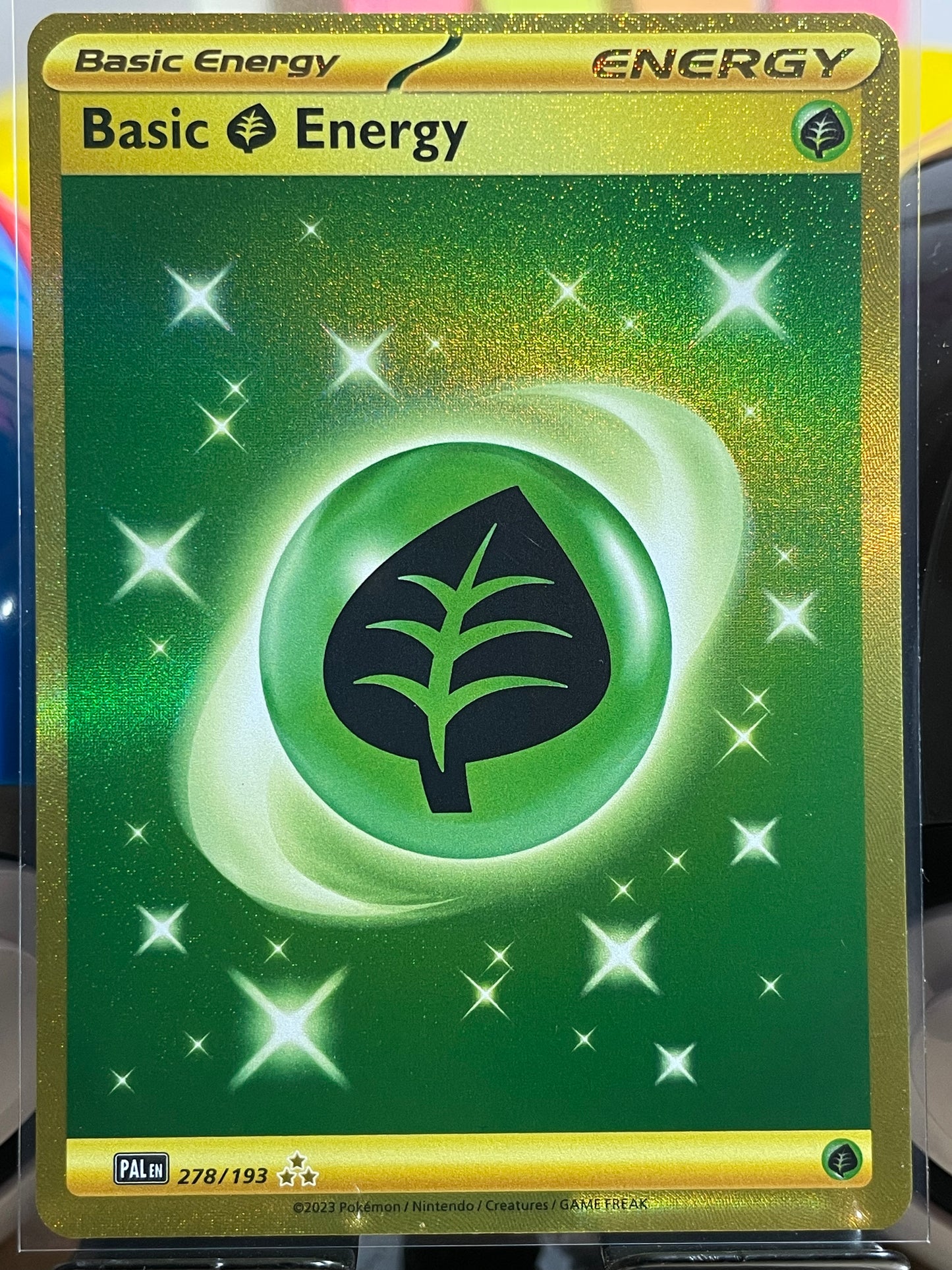 2023 Basic Leaf Energy #278 Paldean Evolved