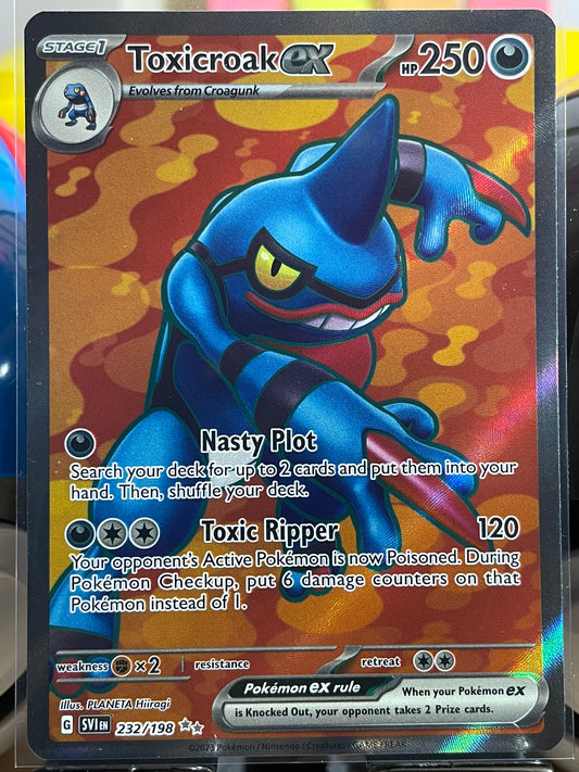 2024 Toxicroak ex #232 SV Base