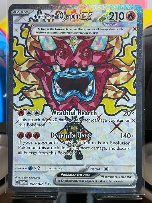 2024 Hearthflame Ogerpon ex #192 Twilight Masquerade