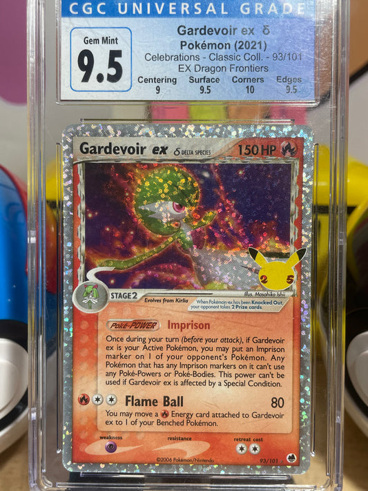 (CGC 9.5) 2021 Gardevoir ex #93 Celebrations