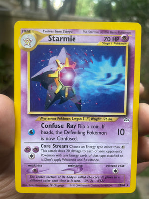 2001 Starmie #25 Neo Revelation