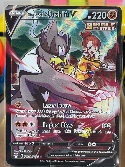 2022 Single Strike Urshifu V #TG18 Brilliant Stars