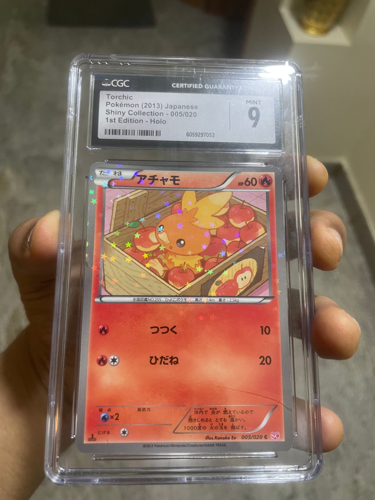 (CGC 9) 2013 Torchic 5/20 Shiny Collection (JP)