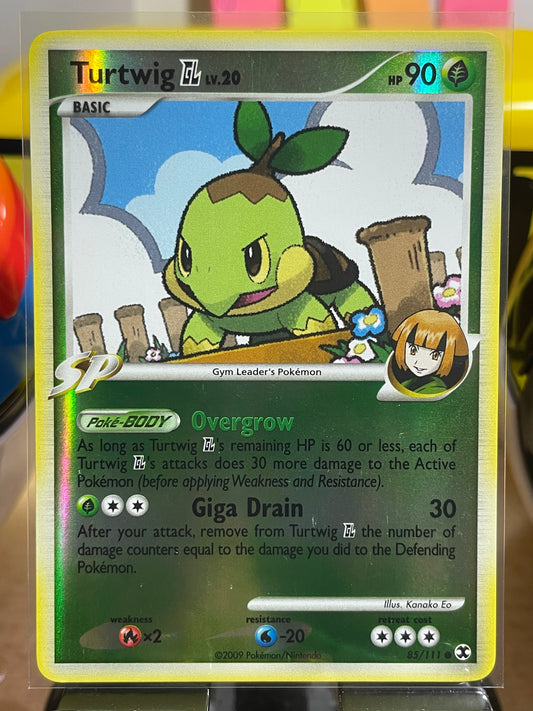 2009 Turtwig GL [Reverse] #85 Rising Rivals
