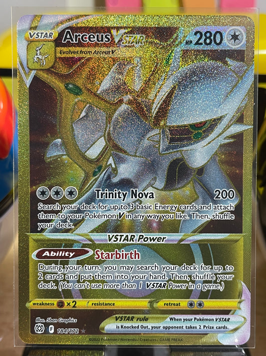 2022 Arceus VSTAR #184 Brilliant Stars