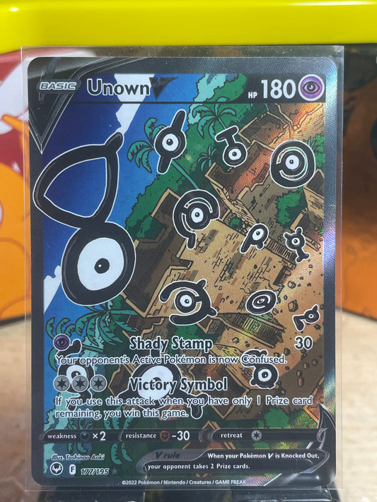 2022 Unown V #177 Silver Tempest