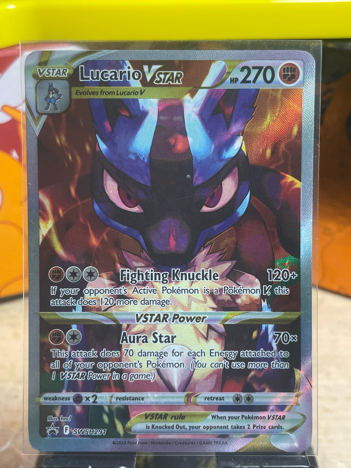2023 Lucario VSTAR #SWSH291 Promo