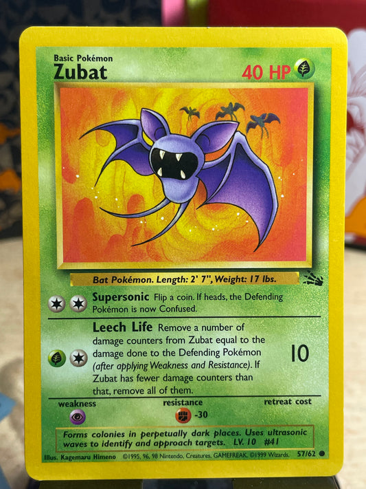 2000 Zubat #57 Fossil