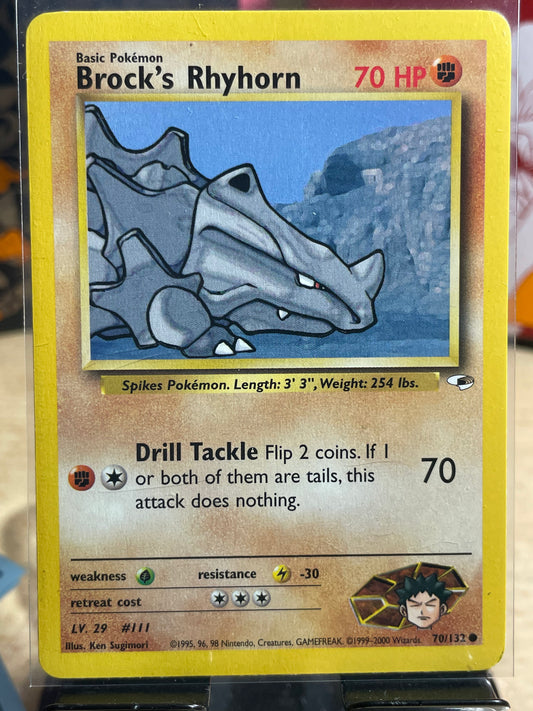 2001 Brock's Ryhorn #70 Gym Heroes