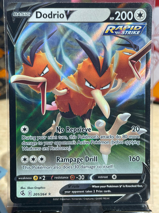2021 Dodrio V #201 Fusion Strike