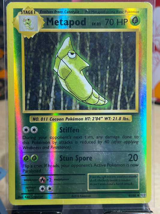 2016 Metapod [Reverse] #4 Evolutions
