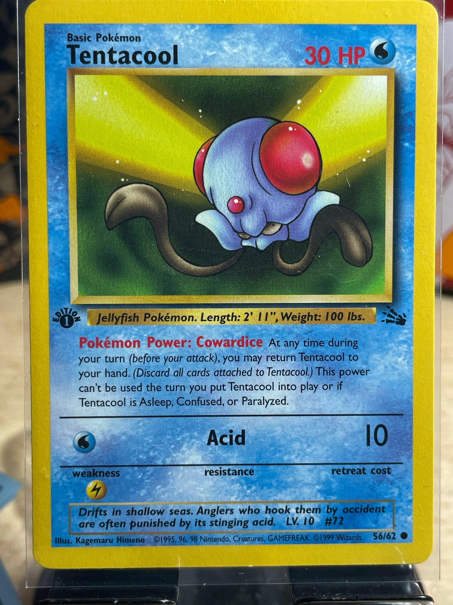 2000 Tentacruel [1st Edition] #56 Fossil