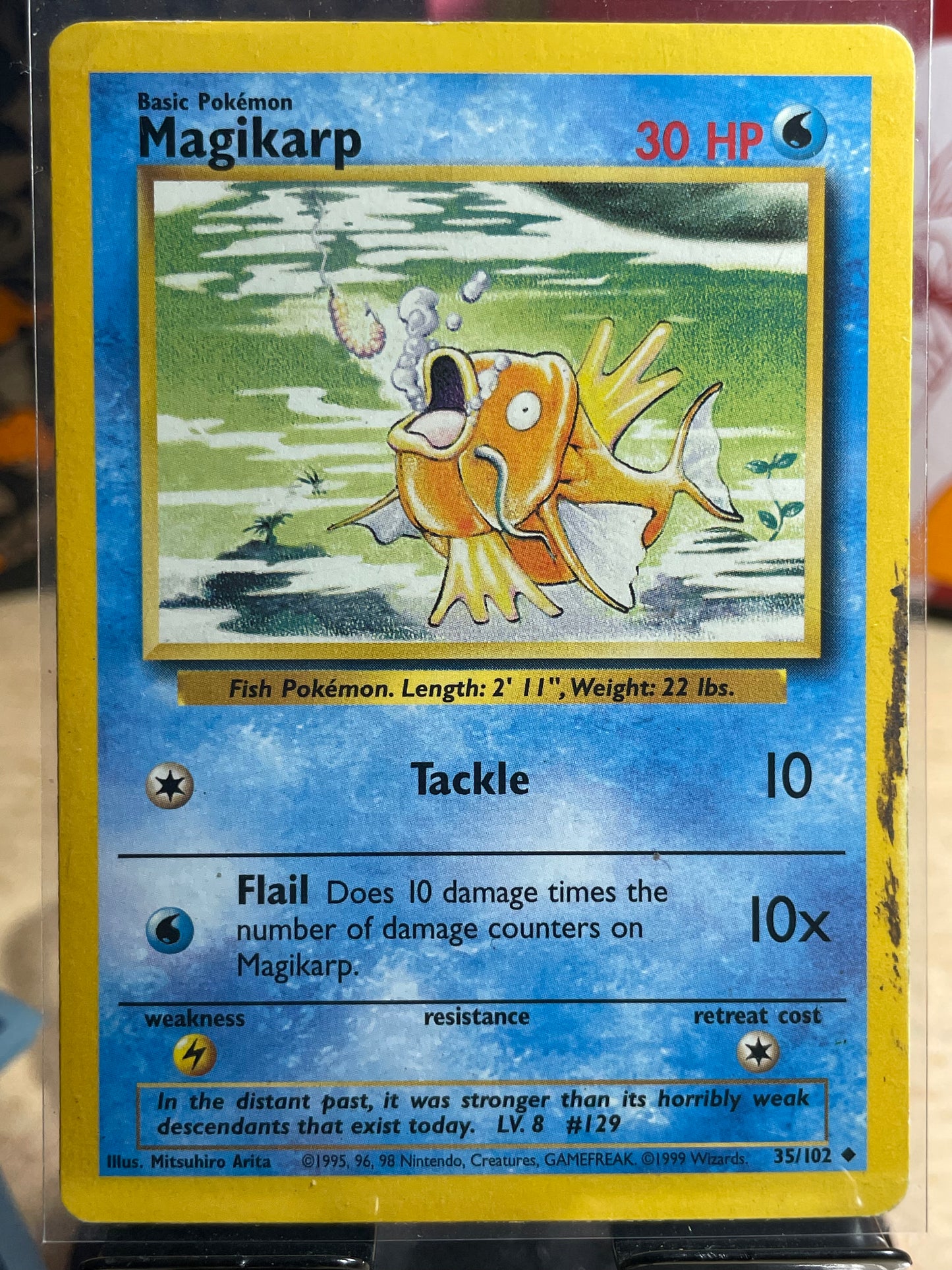 1999 Magikarp #35 Base [Scuffed]