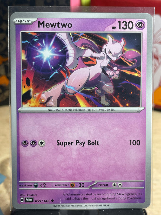 2024 Mewtwo #59 Stellar Crown