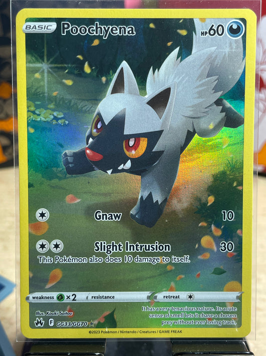 2023 Poochyena #GG33 Crown Zenith