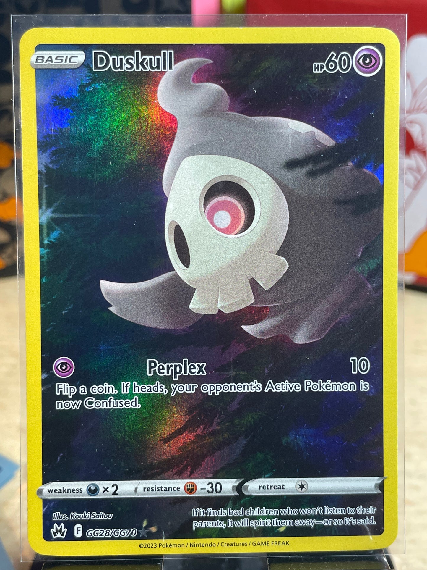 2023 Duskull #GG29 Crown Zenith