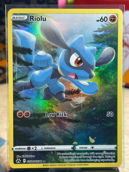 2023 Riolu #GG26 Crown Zenith