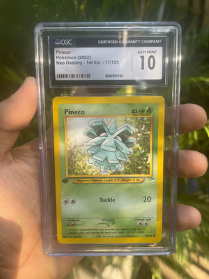 (CGC 10) 2002 Neo Destiny [1st Edition] 77 Pineco