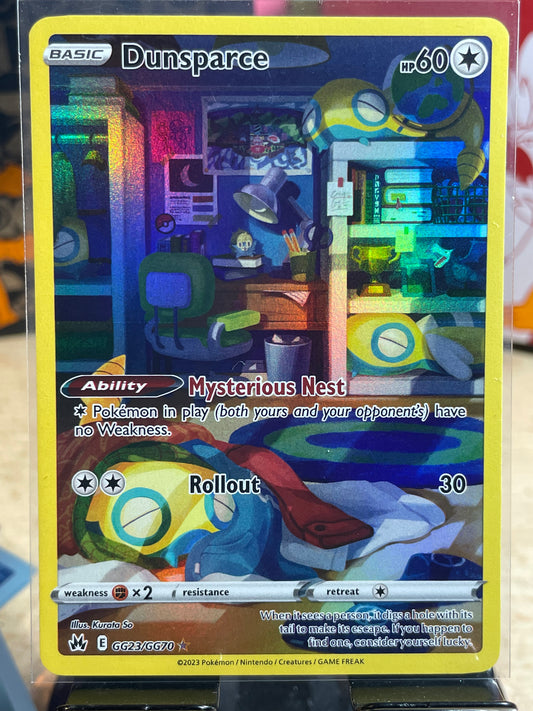 2023 Dunsparce #GG23 Crown Zenith