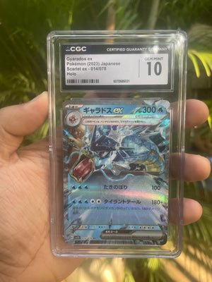 (CGC 10) 2003 Scarlet ex 014 Gyarados ex (JP)