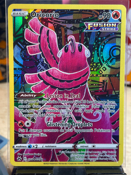 2023 Oricorio #GG04 Crown Zenith