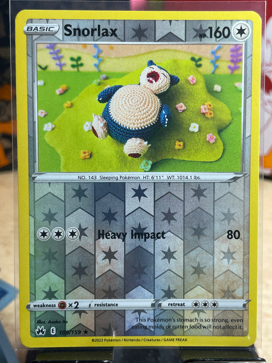 2023 Snorlax [Reverse] #109 Crown Zenith