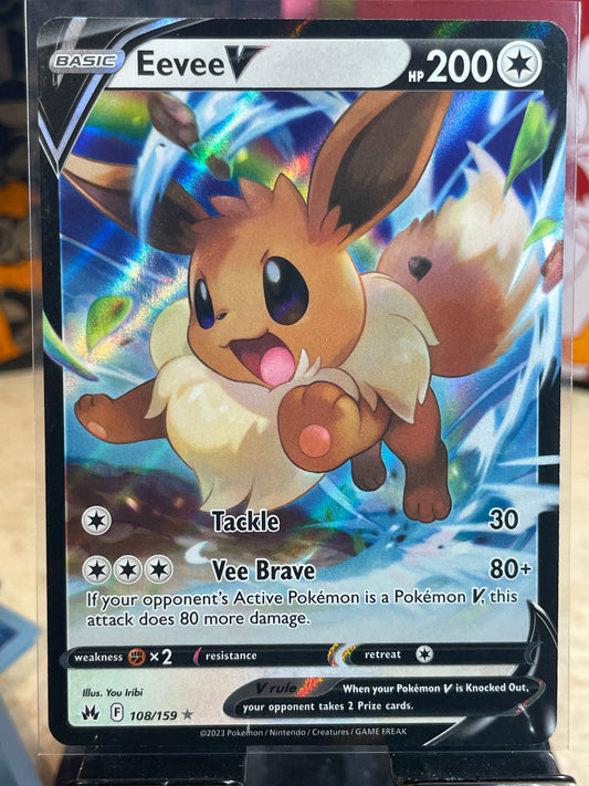 2023 Eevee V #108 Crown Zenith