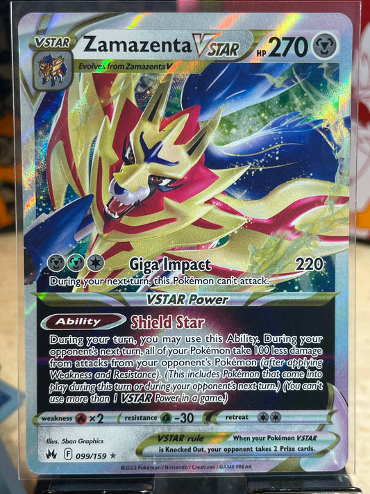 2023 Zamazenta VSTAR #99 Crown Zenith