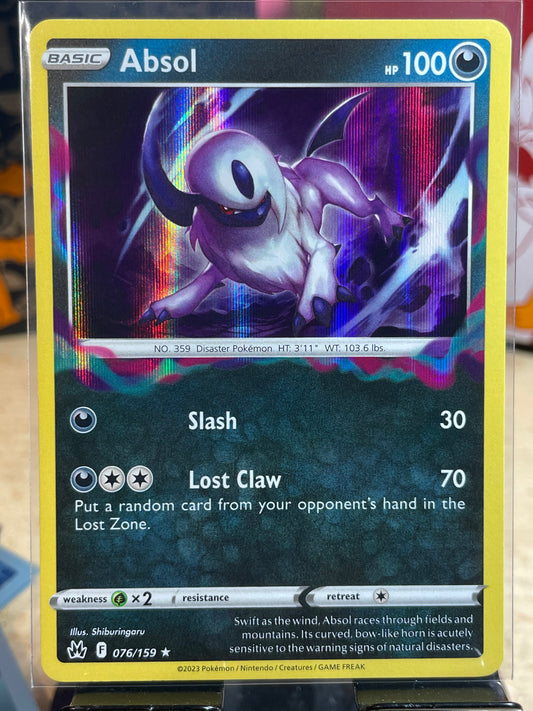 2023 Absol [Holo] #76 Crown Zenith