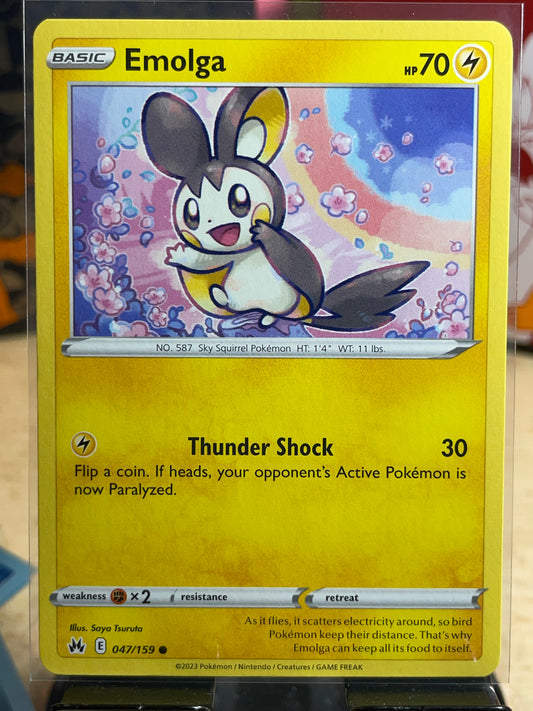 2023 Emolga #47 Crown Zenith