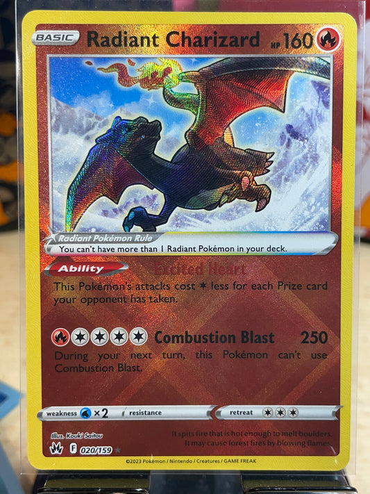 2023 Radiant Charizard #20 Crown Zenith