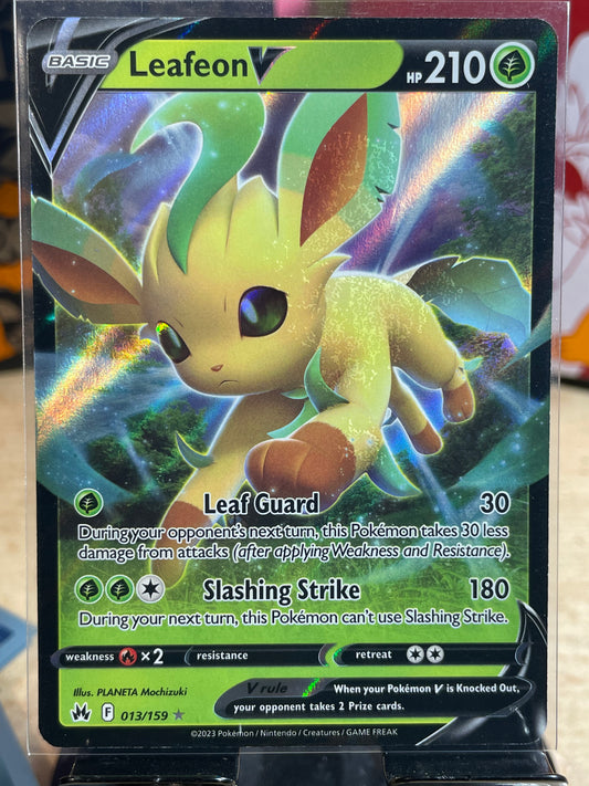 2023 Leafeon V #13 Crown Zenith