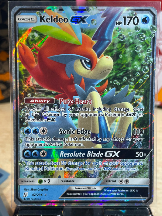 2019 Keldeo GX #47 Unified Minds