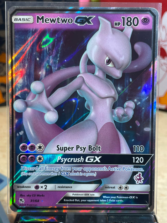 2019 Mewtwo GX #31 Hidden Fates