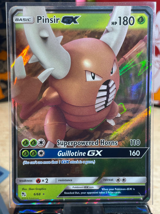 2019 Pinsir GX #6 Hidden Fates