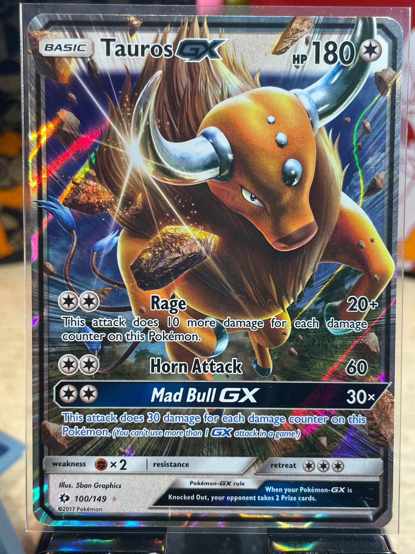2017 Tauros GX #100 Sun & Moon