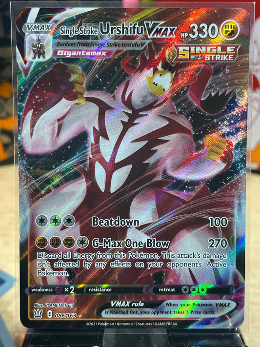 2021 Single Strike Urshifu VMAX #86 Battle Styles