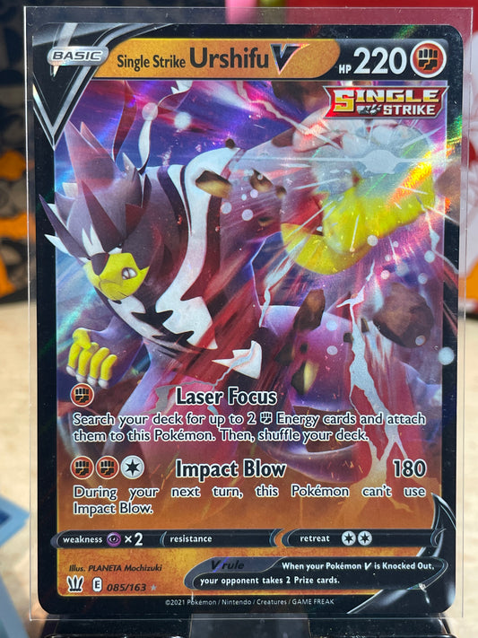 2021 Single Strike Urshifu V #85 Battle Styles