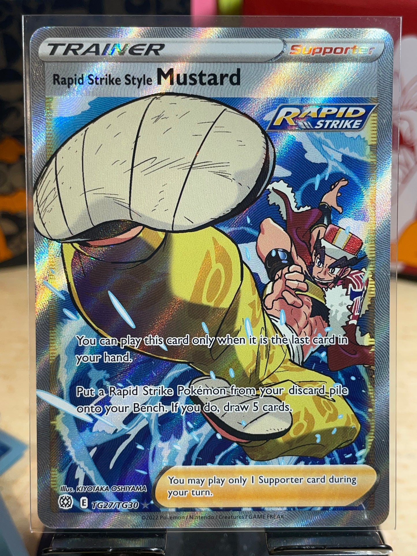 2022 Rapid Strike Style Musard #TG27 Brilliant Stars