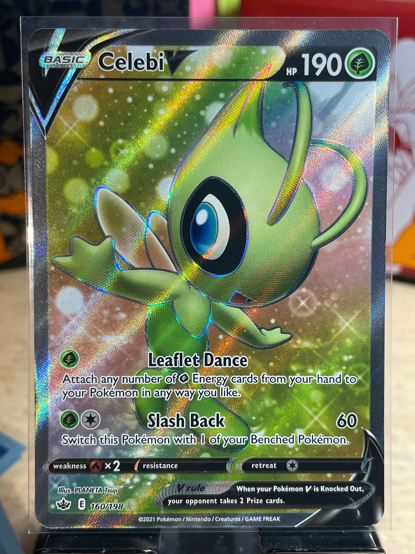 2021 Celebi V #160 Chilling Reign