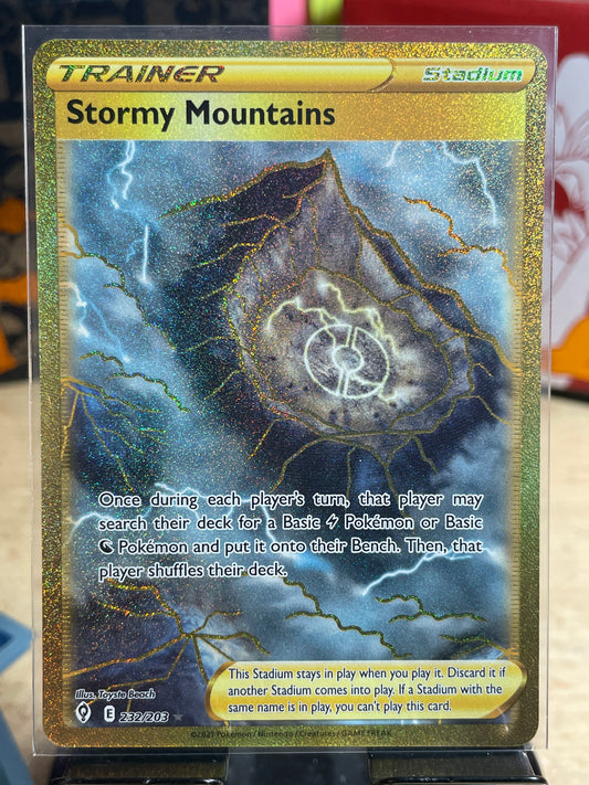 2021 Stormy Mountains #232 Evolving Skies