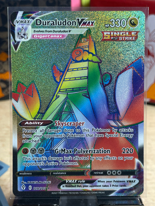 2021 Duraludon VMAX #219 Evolving Skies