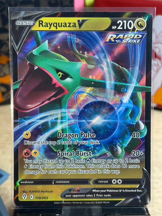 2021 Rayquaza V #110 Evolving Skies